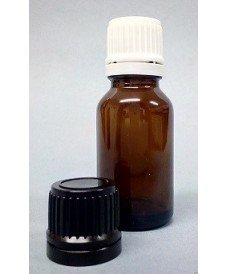 5ml Amber Glass Dropper Bottle & Tamper Evident Cap