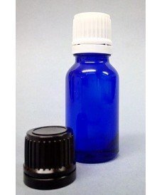 50 ml Blue Glass Dropper Bottle & Tamper Evident Cap