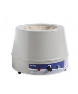 Manta calefactora analógica para matraces de 250 ml, temperatura máxima de 370 °C. 