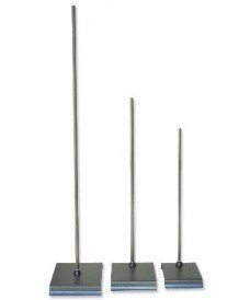 Rectangular Retort Stand Base & 600×10mm Rod