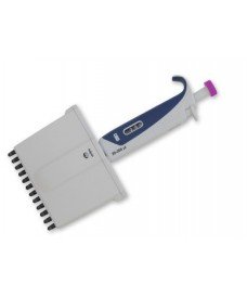 Pipeta automática profesional de volumen variable de 0,5 a 10 µl con 12 canales de la marca Digipette.