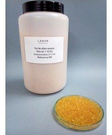 Envase de plástico de 1 kilo y medio de gel de sílice