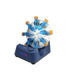 Agitador rotatorio analógico de disco para 48 tubos de 1.5 ml, 16 tubos de 15 ml o 8 tubos de 50 ml.