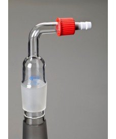 Raccord rodage mâle verre 29/32 et olive, coudé 90°