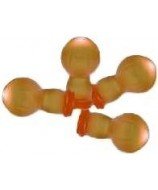 La tetina de látex natural tipo chupete es un componente fundamental en la manipulación de líquidos en el laboratorio