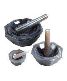 100mm Agate Mortar & Pestle
