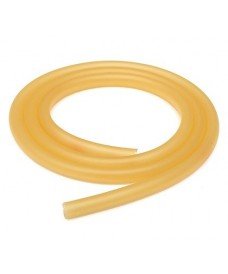 Natural rubber tube for vacuum, 10 mm inner diameter and 20 mm outer diameter. 