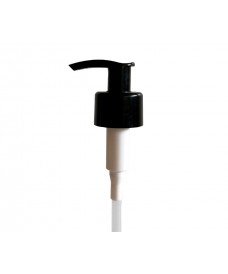 PP28 Screw Cap Black Pump Dispenser