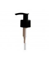 PP28 Screw Cap Black Pump Dispenser