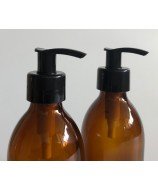 PP28 Screw Cap Black Pump Dispenser