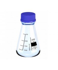Matraz Erlenmeyer 250 ml con tapa rosca GL