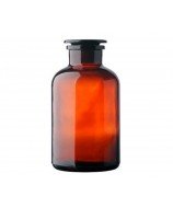 10,000 ml Amber Reagent Bottle, Wide Mouth & Ground Stopper