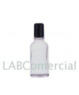 30 mL Roll-On Clear Glass Bottle & 18 mm Screw Cap