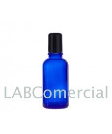 5 mL Roll-On Blue Glass Bottle & 18 mm Screw Cap