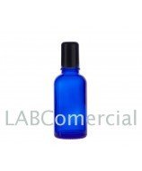5 mL Roll-On Blue Glass Bottle & 18 mm Screw Cap