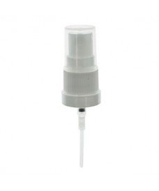 18 mm White Finger Spray Atomiser, Stepped