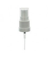 18 mm White Finger Spray Atomiser, Stepped