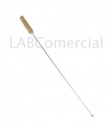 Goupillon en cheveux naturelle pour burette : 24mm de diamètre x 600mm de long