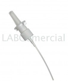 18mm Nasal Spray Pump, White