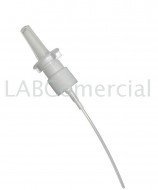 18mm Nasal Spray Pump, White