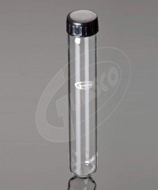 Tubo de cultivo en de vidrio de 16x100mm con tapa a rosca GL14 y disco interior de PTFE