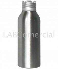 Flacon et bouchon à vis DIN24 en aluminium de 100ml