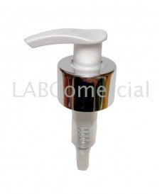 Silver White Dispensing Pump PP28