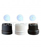 Detail of the difference in the outlet orifice between the standard and the oil shutter