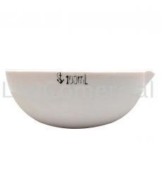 Porcelain round-bottom evaporating dish, 200 ml, 110 mm in diameter