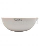 Capsule d'évaporation de porcelaine à fond rond de 35ml et 60mm de diamètre