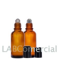 30ml Glass Dropper Bottle, Roll-on Screw Cap