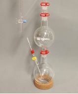 Destalle inferior del destilador de aceites esenciales de vidrio de borosilicato 3.3