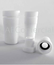Adaptador PTFE para matraz reactor con boca de vidrio esmerilada