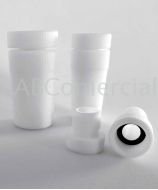 PTFE adapter for a spherical flask with ground-glass neck
