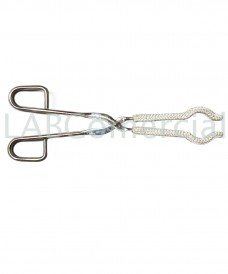 Pince en acier inoxydable pour flacons, résistance à la chaleur jusqu'à 500 °C