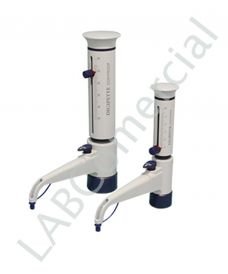 Distributeur de laboratoire de 5 ml à 50 ml avec valve.