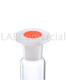 Éprouvette graduée en verre borosilicate de 500 ml avec bouchon plastique