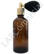 18mm Gold Atomiser Spray with Bulb Pump