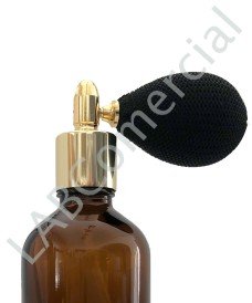 Tapa perfumador dorado de estilo vintage para frascos de rosca de DIN18