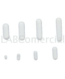 The different sizes of the Teflon-coated cylindrical magnets