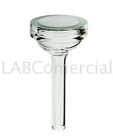 Base de vidrio con placa filtrante 47 mm para rampas con portafiltro de vidrio, sin esmerilado 