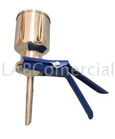 Porte-filtre complet en acier inoxydable pour filtres à membrane de 47 mm de diamètre.