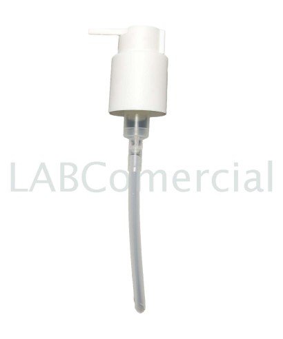 28 mm screw cap dosing pump matt white