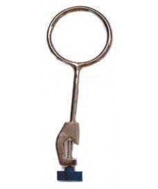 Anneau fermée acier chrome 120mm avec noix